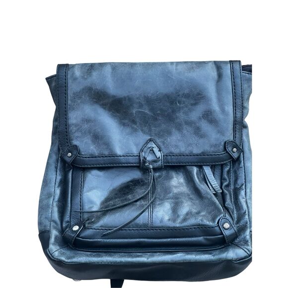 The Sak Women's Ventura Gray black Adjustable Strap Convertible Backpack Bag - Picture 5 of 8